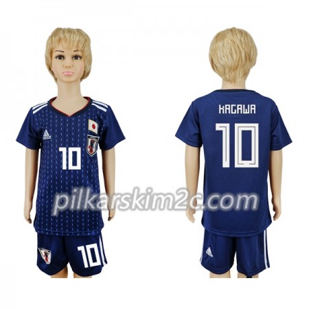 Koszulka Japonia Kagawa 10 Dziecięca Główna Mistrzostwa Świata 2018 - Koszulki Piłkarskie